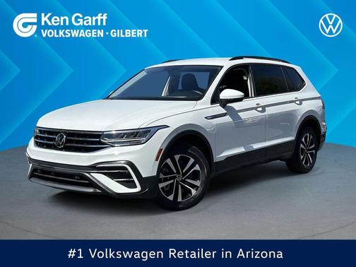 Pure White 2023 Volkswagen Tiguan 2.0T S