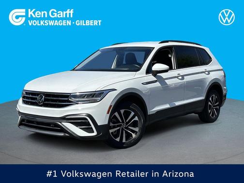 Pure White 2023 Volkswagen Tiguan 2.0T S