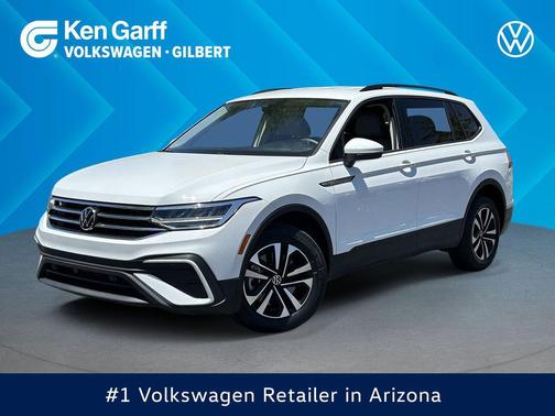 Pure White 2023 Volkswagen Tiguan 2.0T S