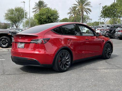 Red Multi-Coat 2020 Tesla Model Y Performance Dual Motor All-Wheel Drive