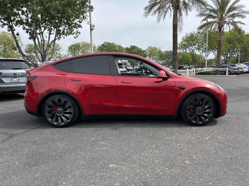 Red Multi-Coat 2020 Tesla Model Y Performance Dual Motor All-Wheel Drive