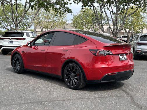 Red Multi-Coat 2020 Tesla Model Y Performance Dual Motor All-Wheel Drive