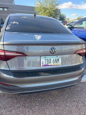 Platinum Gray Metallic 2024 Volkswagen Jetta 1.5T Sport
