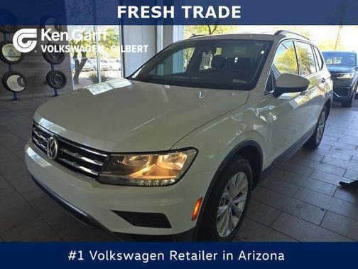Pure White 2019 Volkswagen Tiguan 2.0T SE