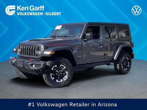 Granite Crystal Metallic Clearcoat 2026 Jeep Wrangler Rubicon