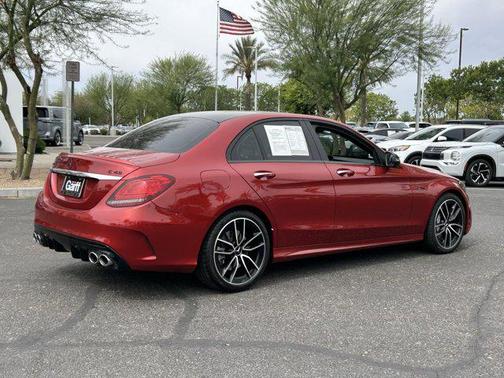 Hyacinth Red 2019 Mercedes-Benz AMG C 43 4MATIC