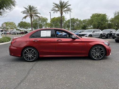Hyacinth Red 2019 Mercedes-Benz AMG C 43 4MATIC
