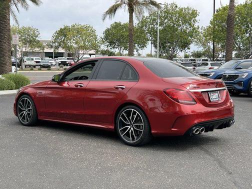 Hyacinth Red 2019 Mercedes-Benz AMG C 43 4MATIC