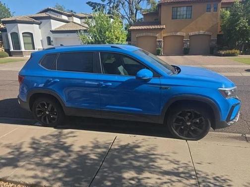 Blue 2023 Volkswagen Taos 1.5T SE