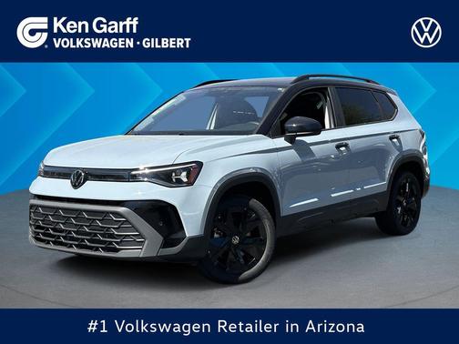 Monument Gray w/Dp Blk Rf 2026 Volkswagen Taos SE Black