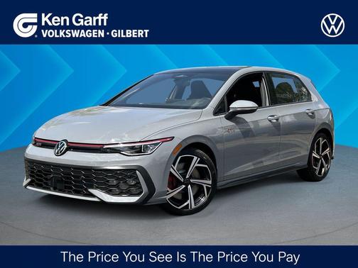 Moonstone Gray 2026 Volkswagen Golf GTI 2.0T SE DSG