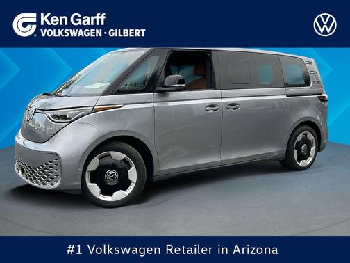 Metro Silver Metallic 2025 Volkswagen ID. Buzz Pro S Plus Passenger Van