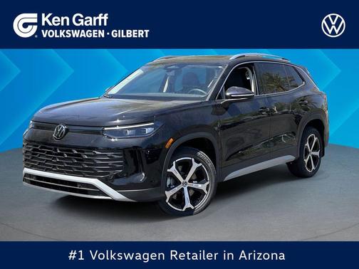 Deep Black Pearl 2026 Volkswagen Tiguan 2.0T SE 4MOTION