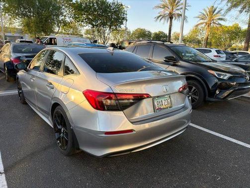 Lunar Silver Metallic 2024 Honda Civic Sport