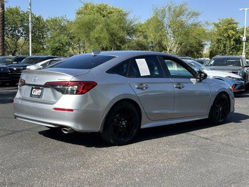Lunar Silver Metallic 2024 Honda Civic Sport