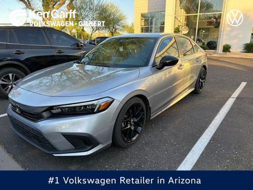 Lunar Silver Metallic 2024 Honda Civic Sport