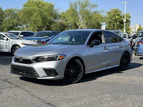 Lunar Silver Metallic 2024 Honda Civic Sport