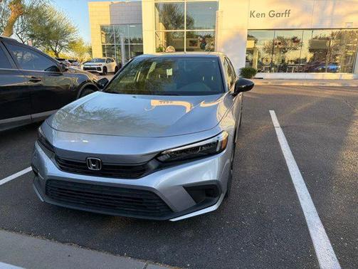 Lunar Silver Metallic 2024 Honda Civic Sport