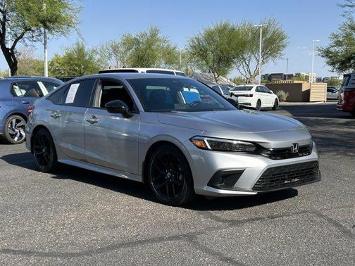 Lunar Silver Metallic 2024 Honda Civic Sport