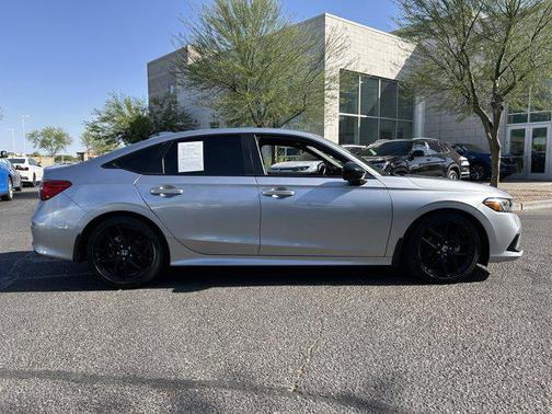 Lunar Silver Metallic 2024 Honda Civic Sport