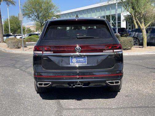Deep Black 2025 Volkswagen Atlas 2.0T SEL Premium R-Line 4MOTION