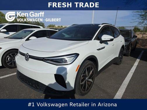 Opal White 2023 Volkswagen ID.4 Pro S