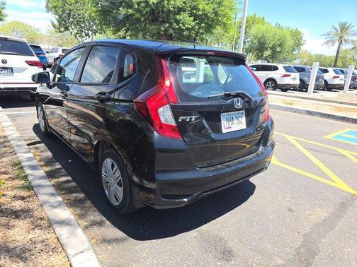 Crystal Black Pearl 2019 Honda Fit LX