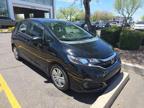 Crystal Black Pearl 2019 Honda Fit LX