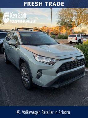 Lunar Rock 2019 Toyota RAV4 XLE Premium