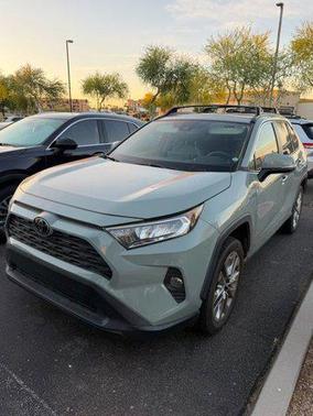 Lunar Rock 2019 Toyota RAV4 XLE Premium