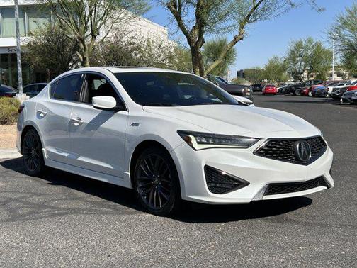 Platinum White Pearl 2020 Acura ILX Premium & A-SPEC Packages