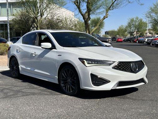 Platinum White Pearl 2020 Acura ILX Premium & A-SPEC Packages