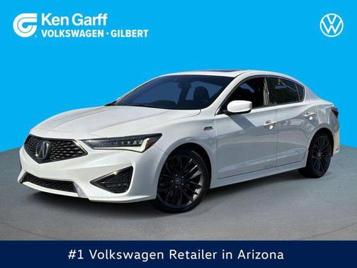 Platinum White Pearl 2020 Acura ILX Premium & A-SPEC Packages