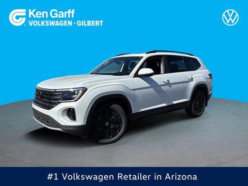 opal white pearl 2026 Volkswagen Atlas 2.0T SE w/Technology