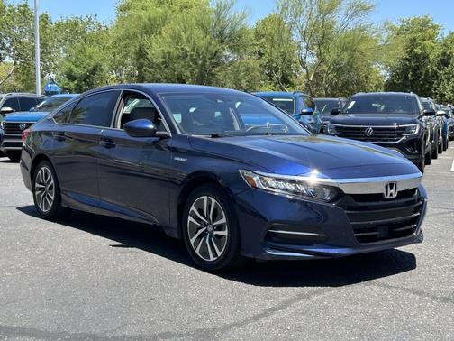 Obsidian Blue Pearl 2020 Honda Accord Hybrid Base