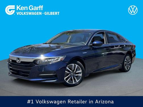 Obsidian Blue Pearl 2020 Honda Accord Hybrid Base