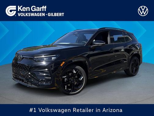 deep black pearl 2026 Volkswagen Tiguan 2.0T SE R-Line Black