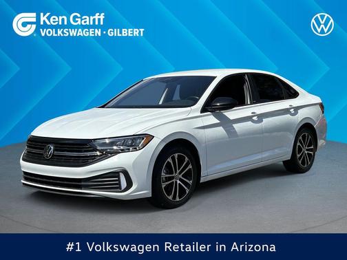 Pure White 2024 Volkswagen Jetta 1.5T Sport