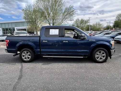 Blue 2020 Ford F-150 XLT