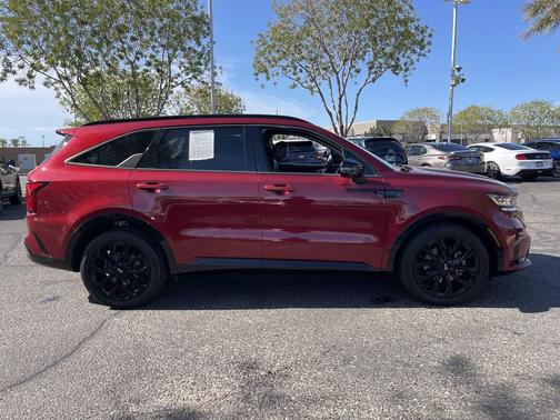 Passion Red Tintcoat 2021 Kia Sorento SX