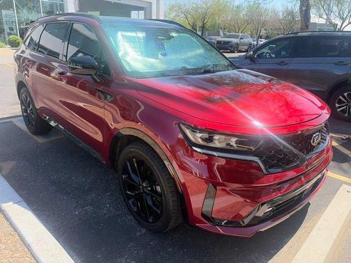 Passion Red Tintcoat 2021 Kia Sorento SX