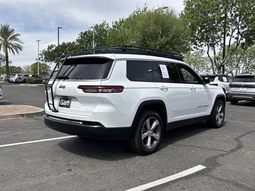 Bright White Clearcoat 2021 Jeep Grand Cherokee L Limited