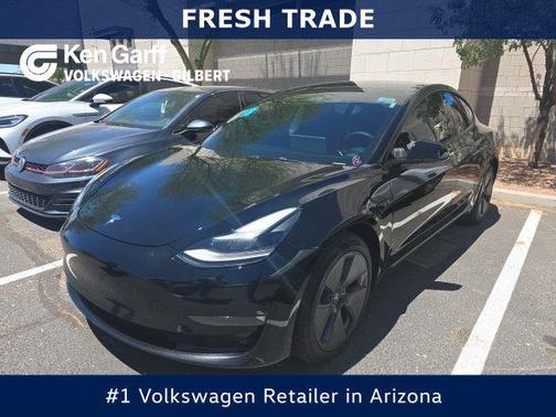 Solid Black 2023 Tesla Model 3 Standard Range