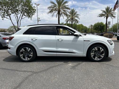 Glacier White Metallic 2021 Audi e-tron Premium