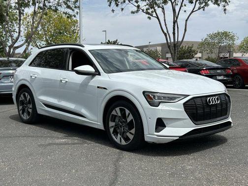 Glacier White Metallic 2021 Audi e-tron Premium