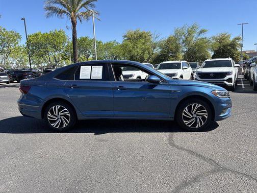 Blue Metallic 2021 Volkswagen Jetta 1.4T SEL