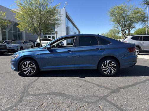 Blue Metallic 2021 Volkswagen Jetta 1.4T SEL