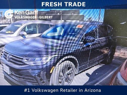 Deep Black 2023 Volkswagen Tiguan 2.0T SE R-Line Black