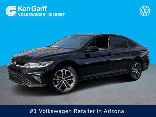 Deep Black Pearl 2026 Volkswagen Jetta 1.4T S