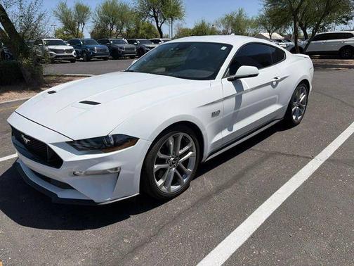Oxford White 2022 Ford Mustang GT Premium